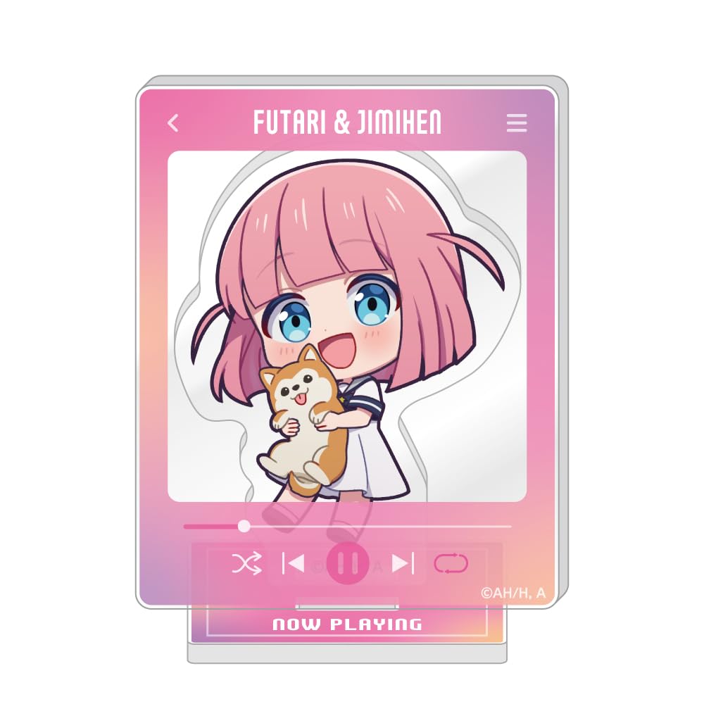 Аниме «Bocchi the Rock!»   Акриловая подставка том 2 / Футари Гото и Джими Хендрикс