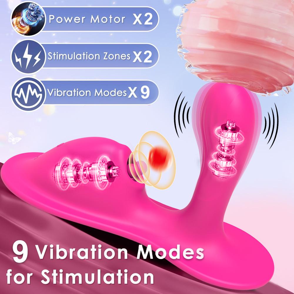 Remote-Control Vibrating Seat Cushion for Female Pleasure
