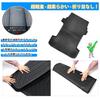 Mixsuper Compatible with Toyota Hiace 200 Series 4 Type Standard Body 3D Luggage Mat Trunk Mat 3D Structure Cargo Mat 3D Luggage Tray Compatible with