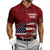 Men's Short Sleeve Polo Shirt Button Down Casual Fit Printed Halloween Themed Polo Shirt with Graphic Design for Everyday Wear