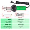 Plastic Welding Machine Used For PP PVC Bumper  1600W 220V Plastic Welding Gun Hot  Air Blower Heat Torch Welder Nozzle