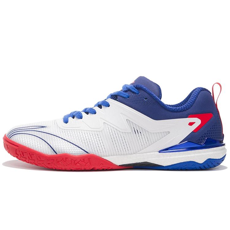New LiNing Kirin 2.0 Low-Top Training Shoes Men's White Blue Red APPR001-2