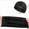 Casual Thin Mesh Skull Beanie Cap Quick Dry Breathable Cycling Helmet Liner Cap Sun Protection Solid Color Summer Cycling Cap