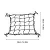 Rete portabagagli per ponte kayak 38x38cm Gancio a fibbia Rete portabagagli in nylon resistente Rete elastica Accessori marini