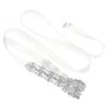 Elegant Rhinestone Pearl Bridal Belt for Wedding & Evening Dresses