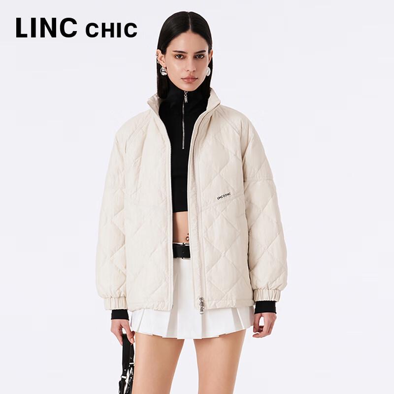 

Женский легкий пуховик Jinyujie со стойкой S (up to 140 lbs)