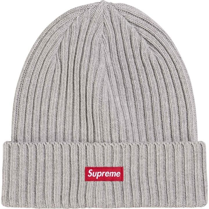770079 Supreme Overdyed Beanie (26SS) Heather Grey One-Size