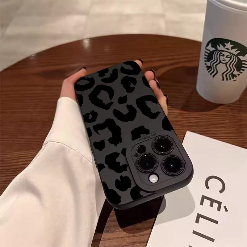 Leopard Print Pattern Case for Samsung S26 S25 Ultra S23 Plus S22 S21 S24FE A55 A54 A53 A52 A33 A34 A35 A36 A56 A15 A16 5G Cover