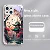Wonderland Oil Painting For Find X5 X3 Lite Reno 6 4Z 5G OPPO A72 79 73 58 A54S OnePlus Nord N200 Tempered Glass Phone Case