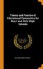 The Theory and Practice of Educational Gymnastics for Boys' and Girls' High Schools Book