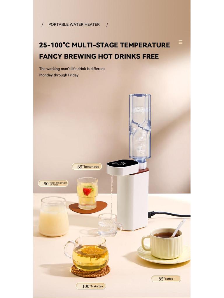 Compact Travel Kettle: Instant Hot Water Dispenser for Business Trips