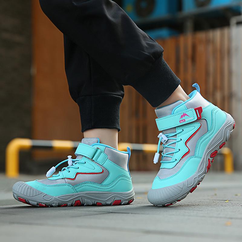 Fashion Anti slip Children's Hiking Shoes Running Shoes Children's Mountaineering Sports Shoes