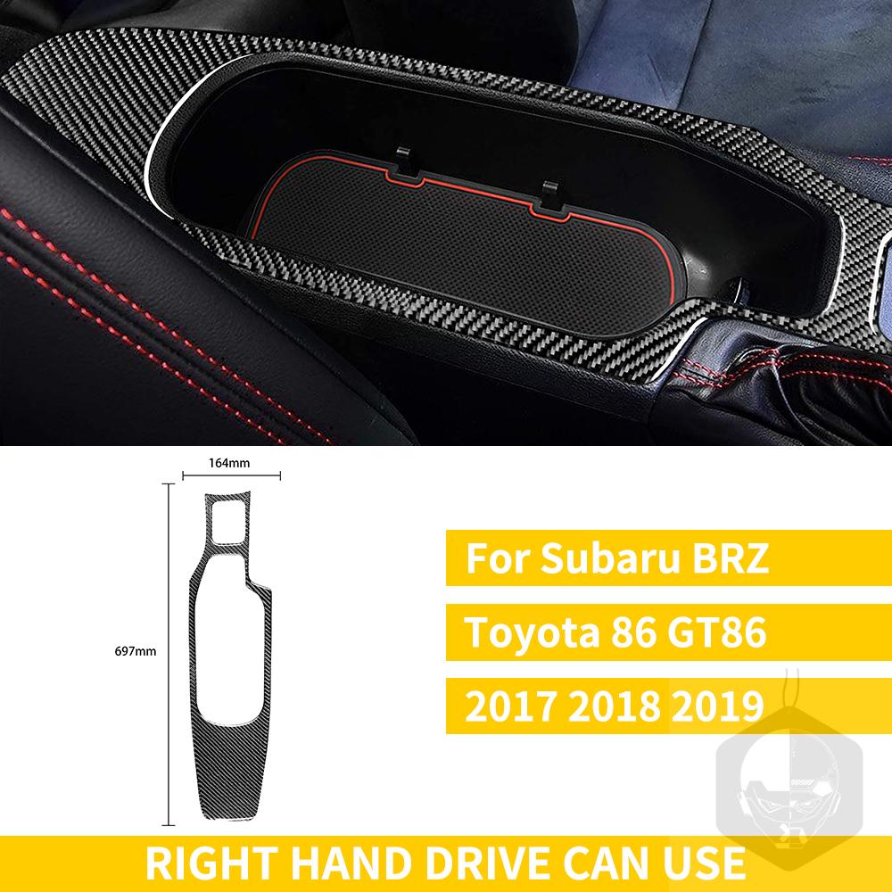 Pro Subaru BRZ Toyota 86 GT86 2017 2018 2019 Carbon Fiber Car příslušenství Držák řadicí páky Obložení klimatizace