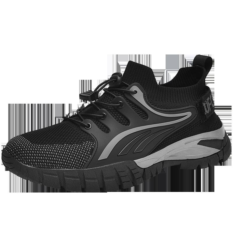 Outdoor fishing shoes large size light non-slip comfortable breathable wear-resistant fly-woven beach shoes mountaineering shoes wading shoes