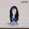 10 Pieces Hat Display Holder Wigs Head Stand Lightweight Tabletop Rack for