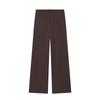 Completo Elegante da Donna Due Pezzi con Blazer a Risvolto Cinturato e Pantaloni a Gamba Larga