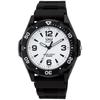 Citizen Q&Q Analog Waterproof Watch with Rubber Strap VR44-002 for Men White