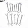 1/8/10PCS Mini Thin Double Open-end Wrench Stainless Steel Dual-purpose Wrench 5 To 11 Mm Available Mini Dual-purpose Wrench Set