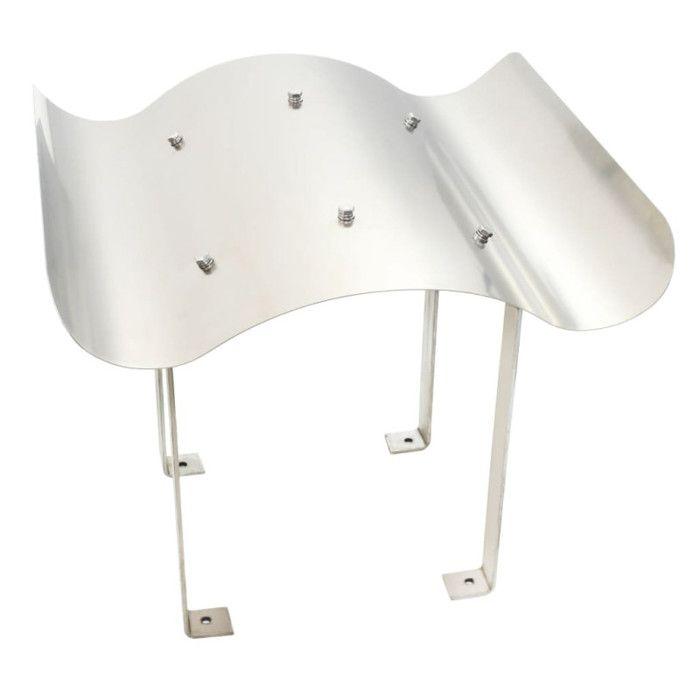 VidaXL Capot de cheminée Acier inoxydable 40 x 40 x 36 cm 142983