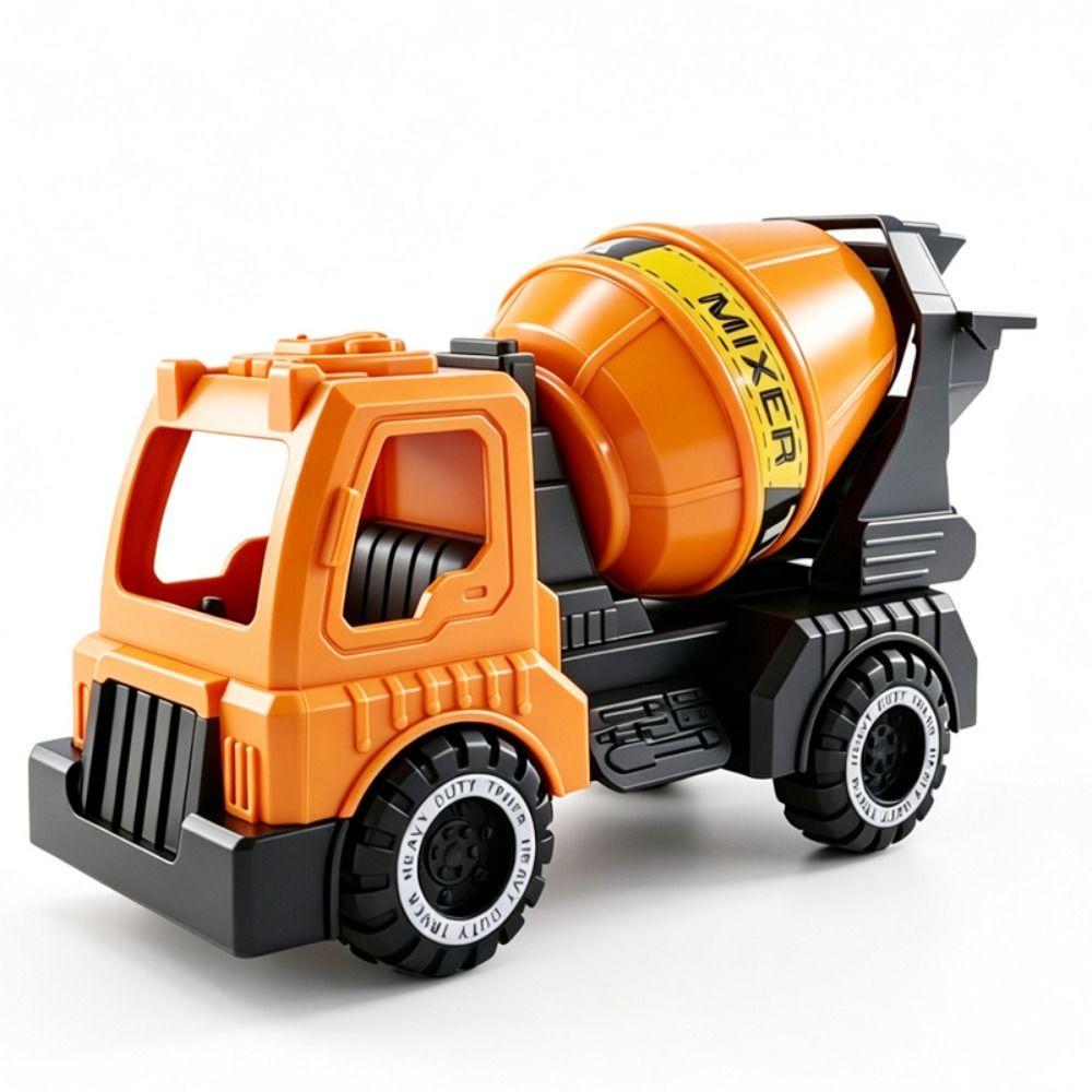 Plastic Tractor Excavator Bulldozer Drop Resistant Crane Truck Model Simulation Diecast for Boys