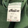 Indian Linen Blend Long sleeve Western shirt L khaki Men's Used