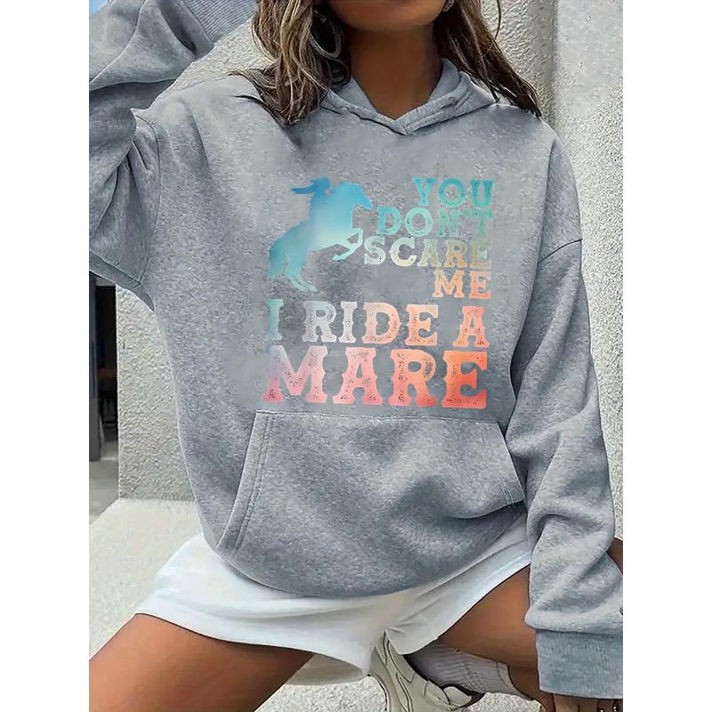 Women s Polyester Warm Hooded Lounge Sweatshirt Soft Touch Wind-Resistant Easy Care Winter Indoor Outdoor Top S