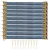 10pcs 7.87 Inch Size Purse Flex Frames Spring Clips Coin Purse Accessories  For Coin Purse Clasp