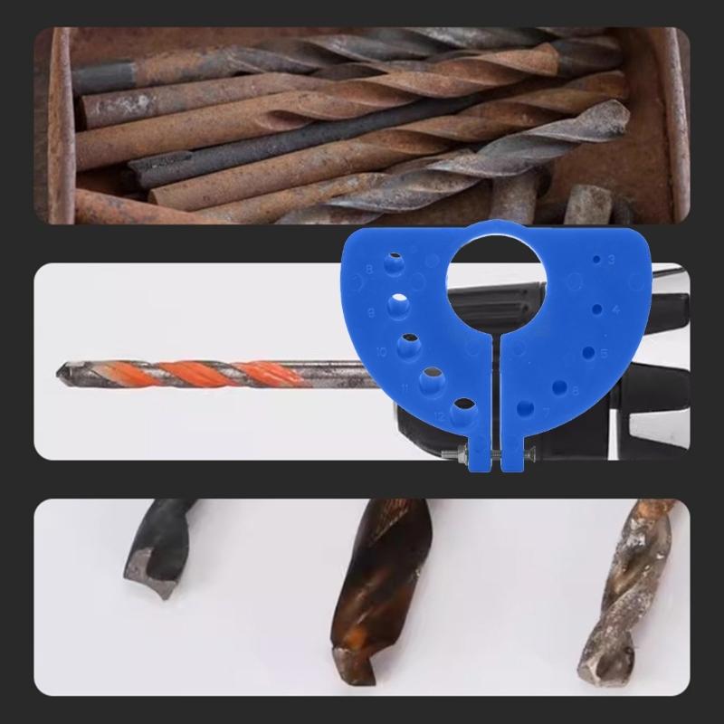 Efficient Multiple Size Drill Bit Sharpener Offer Portability Efficiency Suitable For Home Improvement Professional Use
