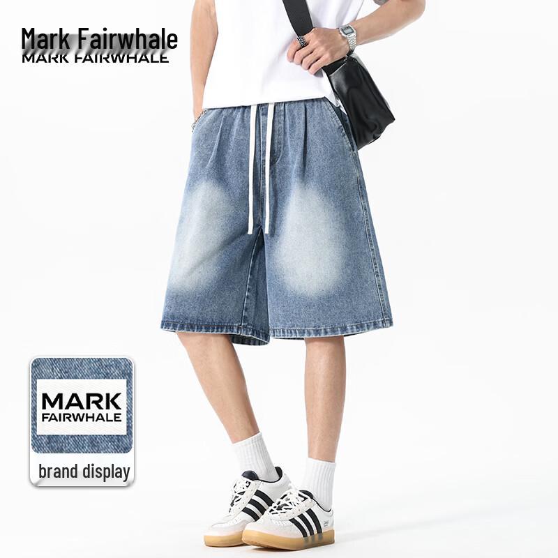 MARK FAIRWHALE Men s Ice Cotton Casual Shorts 3XL