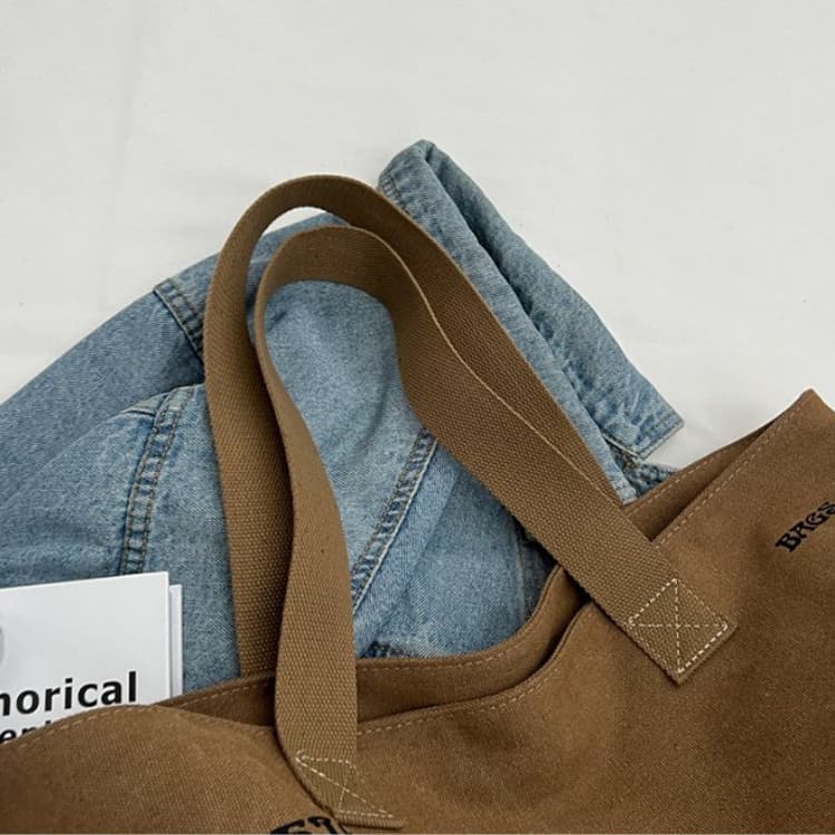 Damen Canvas Handtasche Umhängetasche