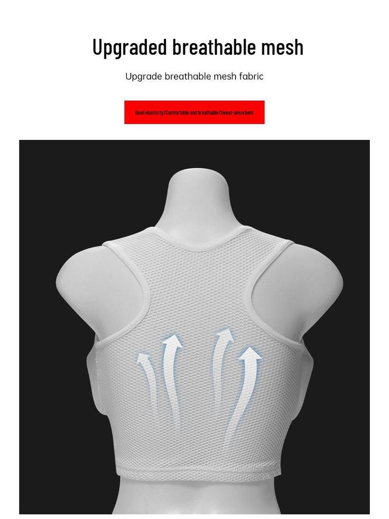 Karate Damen Atmungsaktiver Brustschutz für Kampfsport - Bequeme, Schweißabsorbierende Weste für Wettkampf, Training & Selbstverteidigung