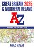 The Great Britain & Northern Ireland A-Z Road Atlas 2025 (A3 Paperback) Book