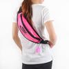 Nike Heritage Rubber Plastic Material Crossbody Bags Fanny Pack Regular Women's Explosion Pink Casual CW9259-607