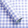 Carta Kraft a Quadretti Gingham Impermeabile Estiva 58x58cm 20 Fogli Carta Setosa per Bouquet Floreale Confezionamento Regali
