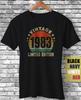 Vintage 1983 Limited Edition Funny 40th Birthday Gift Unisex T-Shirt Daddy Mommy Unisex T-Shirt