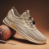Men's Shoes Summer Mesh Breathable Deodorant Thin Mesh Shoes Running Light Casual Large Size Sports Mesh Hollow Trendy Shoes