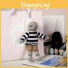Clothes Wear Cool Cat Plush Keychain Toy Stuffed Dolls Backpack Pendant Gifts