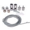 2 Wires/Set 1.5M Steel Cable For Lifting Panel Light Can Be Used Without Ceiling