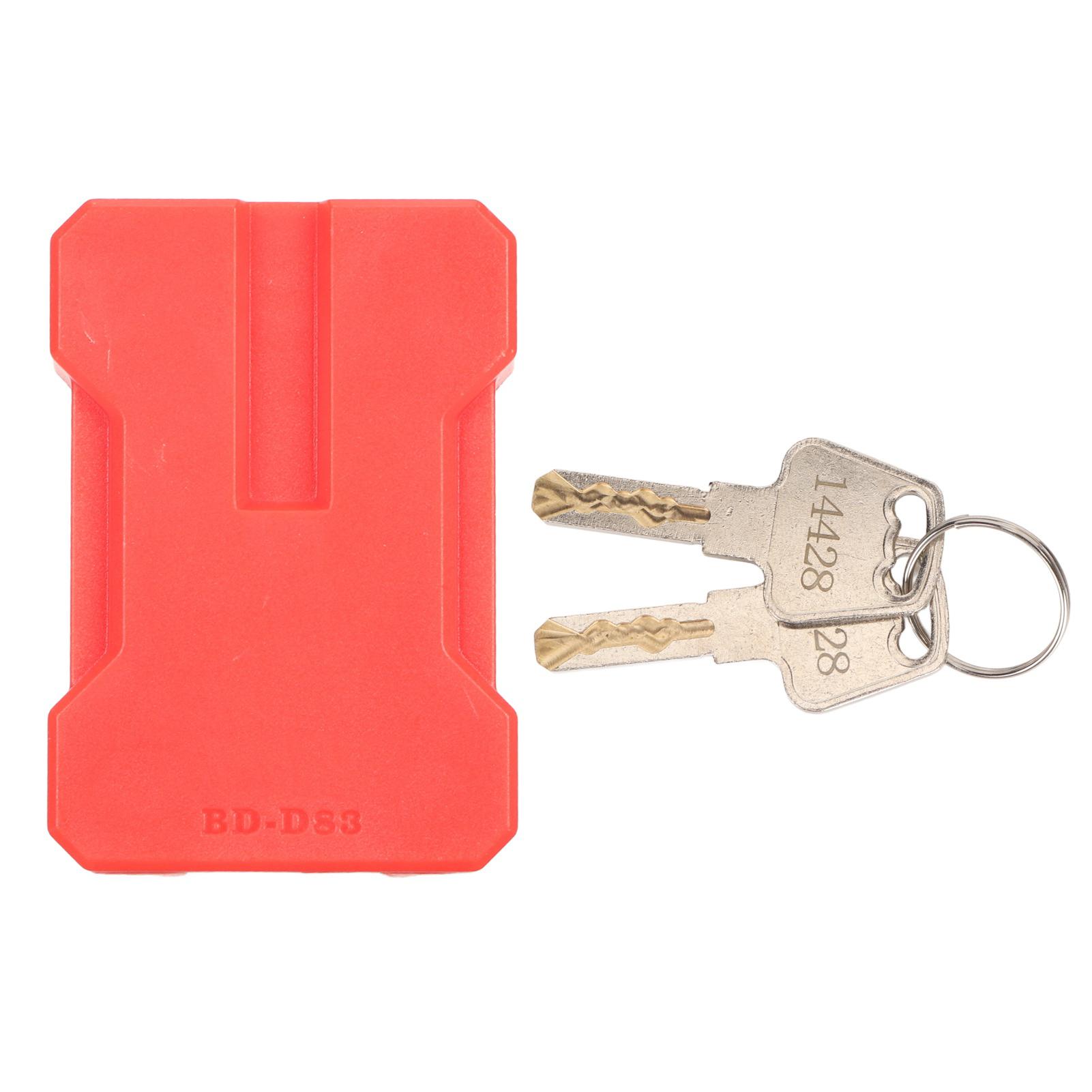 

Electrical Cord Plug Lockout Device Insulated Impact Proof Plug Locking Safety Lock
