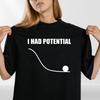 Dr Graces I Had Potential Men's T-shirt Project Hail Mary Jazz Hands Unisex Tee