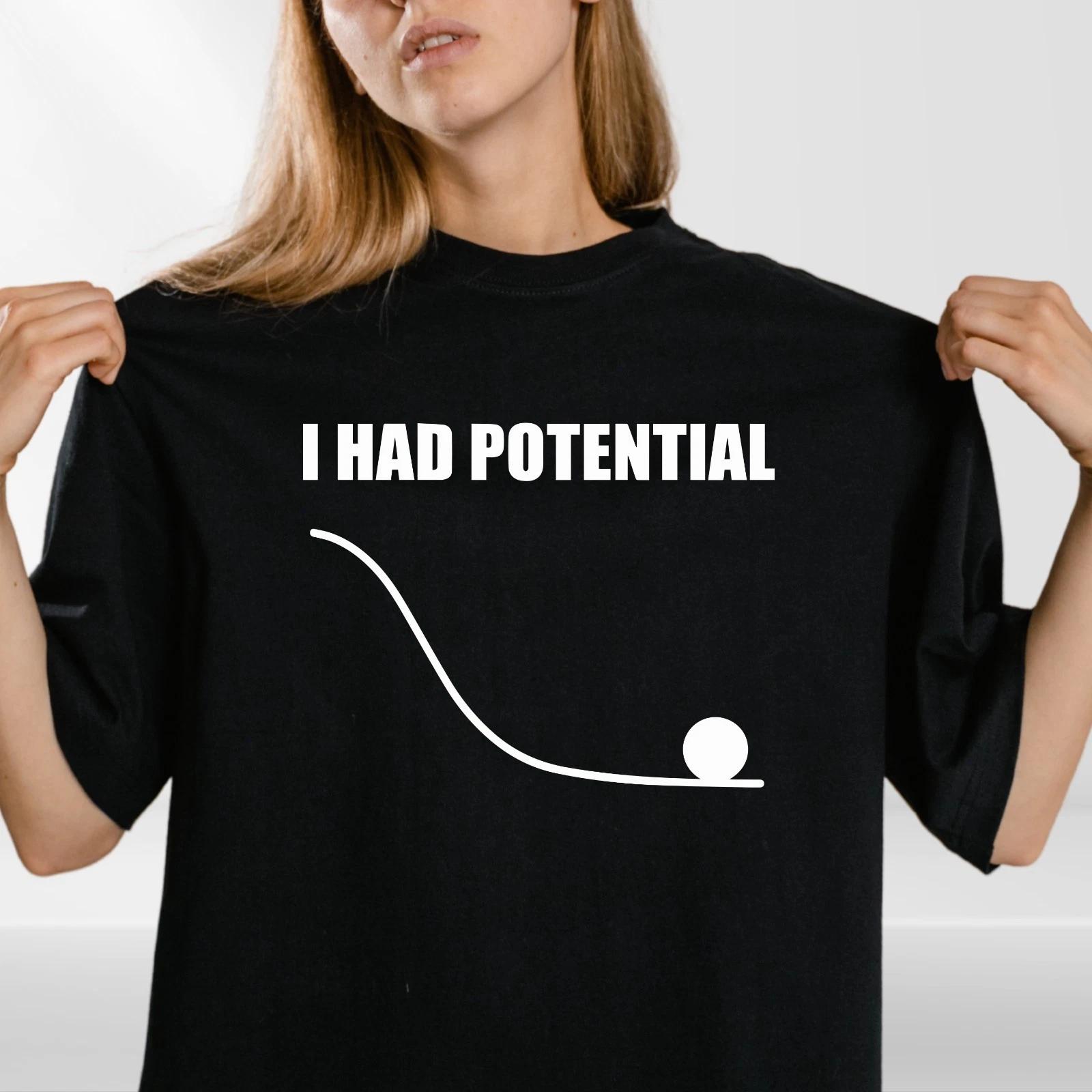 Dr Graces I Had Potential Men s T-shirt Project Hail Mary Jazz Hands Unisex Tee S