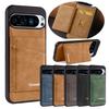 Leather Case For Google Pixel 8 8pro 8A 9 9pro 9A 10 10pro Pro XL Pixel10 Case Card Slots Cards Holder Kickstand Phone Case