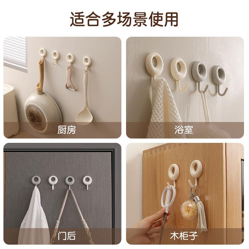 Hook, Strong Glue Paste, Wall Hanging, Load-bearing Hook, Nail-free and Seamless Door, Dormitory Hanging Hook, Hole-free Adhesive Hook.