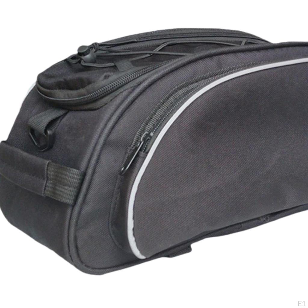Bike Rack Bag Bicycle Trunk Rear Seat Pack for Commuting Shopping Travel