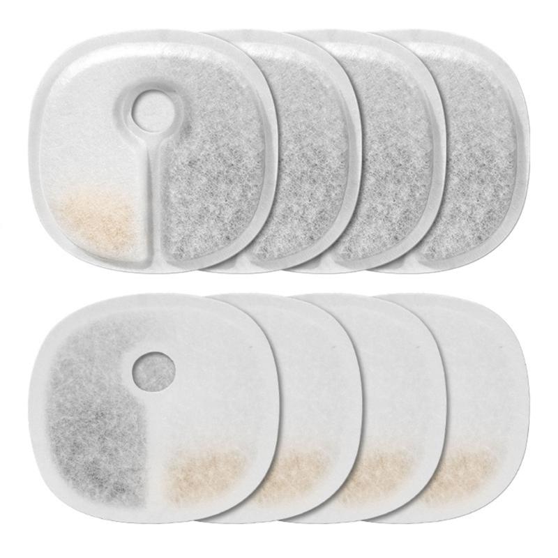 

8Pieces Cats Fountain Filter Cartridges Compatible for Automatic Pet Water Fountain Water Dispenser Replacement Part 1