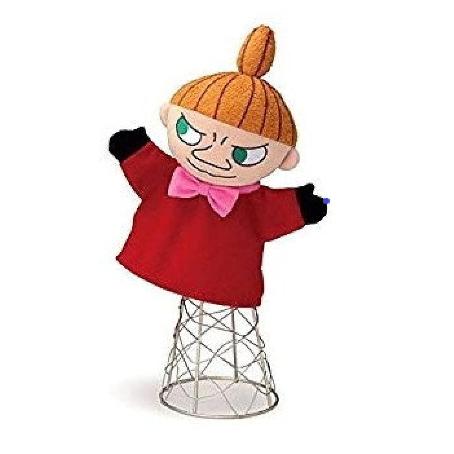 Moomin Hand Puppet Plush Toy Little My Height approximately 24cm 567780