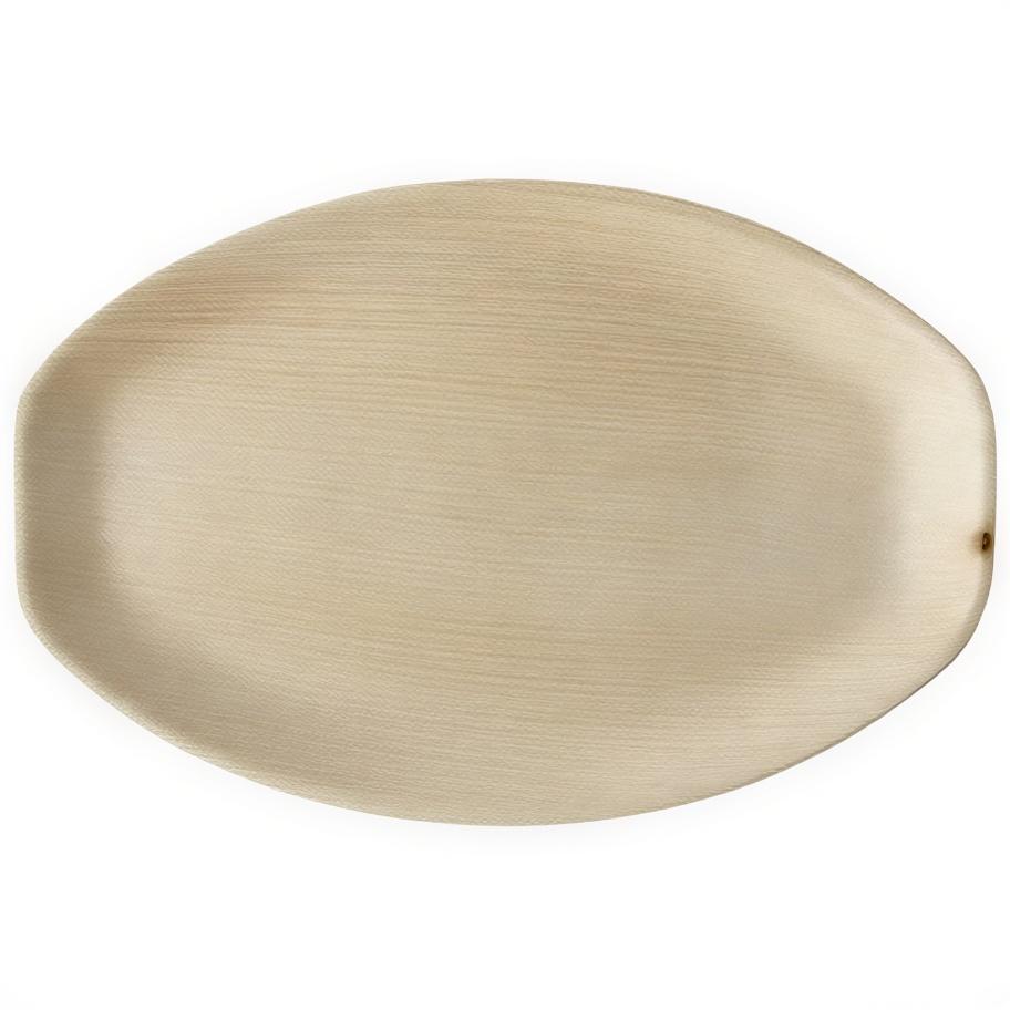Taca Z Liści Palmowych 37 X 25 X 3 Cm 25 Szt.