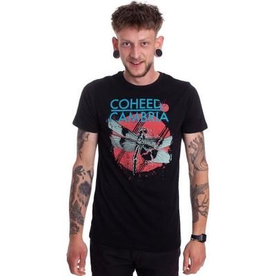 Coheed and Cambria Unisex Adult Dragonfly Cotton T-Shirt