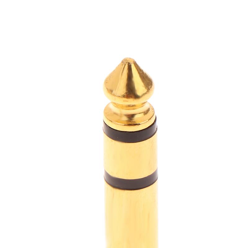 2Pcs/Set 6.5Mm To 3.5Mm And 3.5Mm To 6.5Mm Audio Adapter For Headphone Amplifier Audio Adapter Microphone 6.3 3.5 Mm Converter