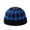 Polka Dot Melon Skin Hat Brimless Painter Hat Personalized Knitted Beanies Cap  Men